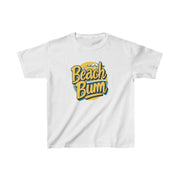 Kids Beach Bum Heavy Cotton Crew Neck  Printed T-Shirt Gildan