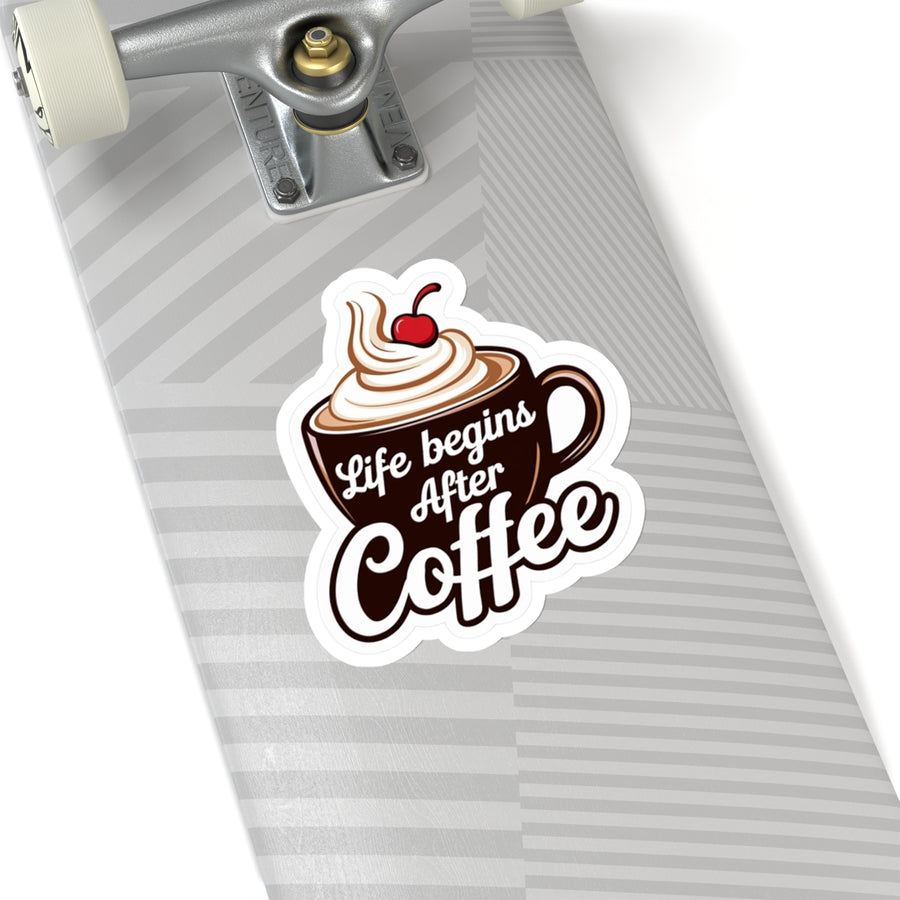 Ice Coffee Kiss-Cut Stickers