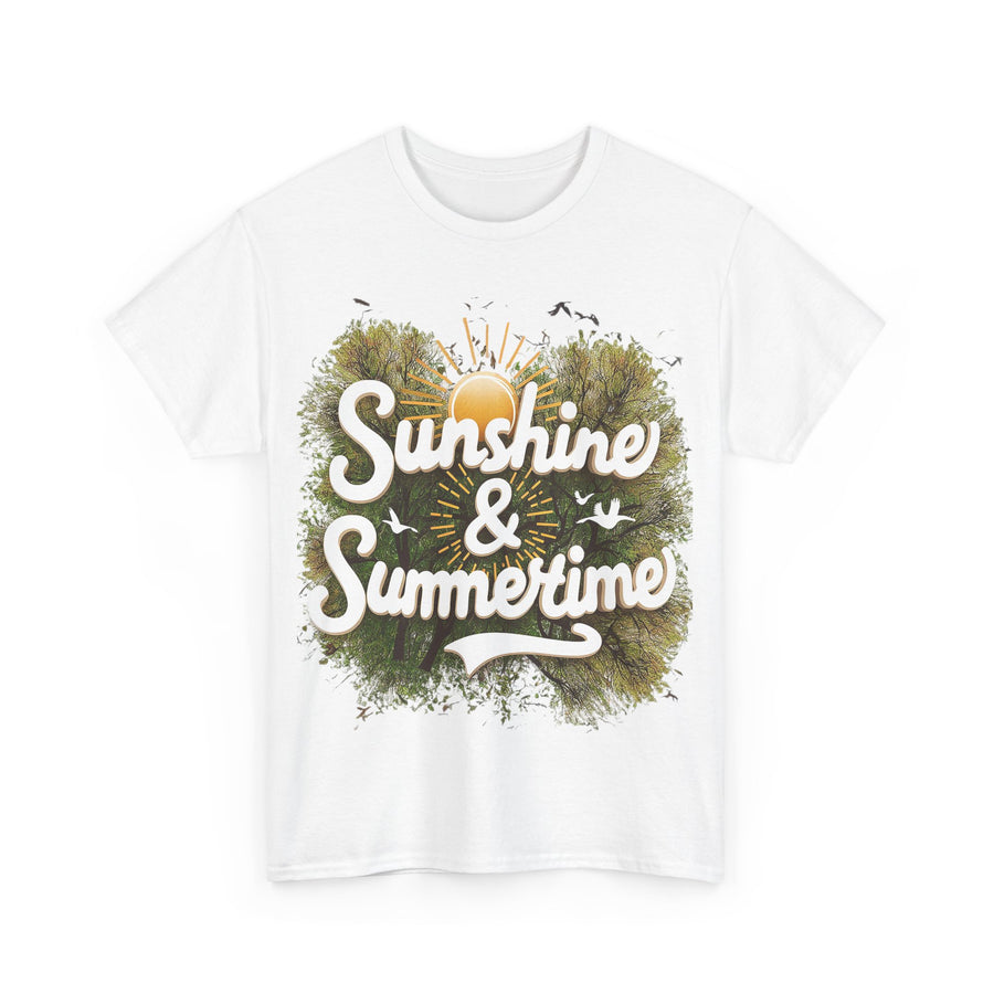 Gildan Summer Time Unisex Heavy Cotton Printed Tee