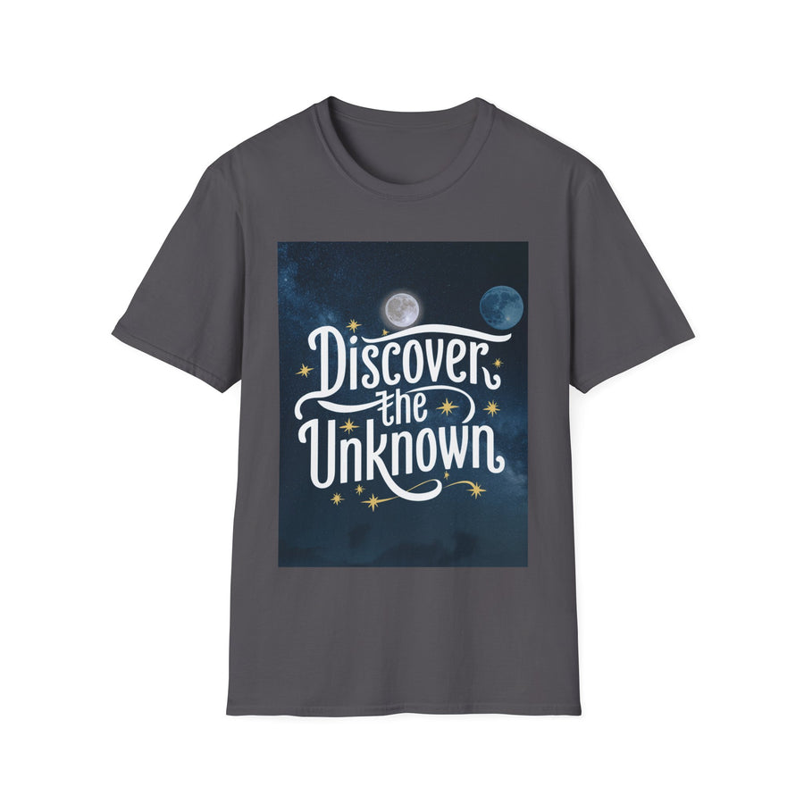 Gildan Discovery The Unknown Unisex Softstyle Chest Print  T-Shirt