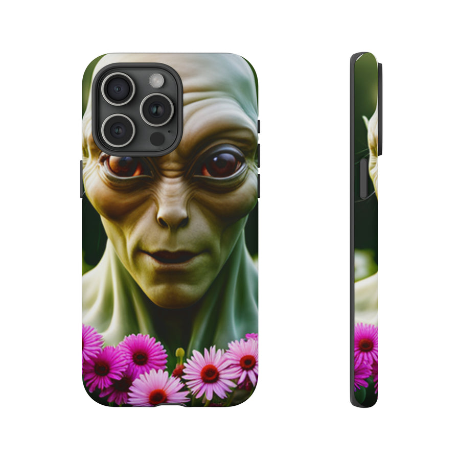 Alien design Phone Case.