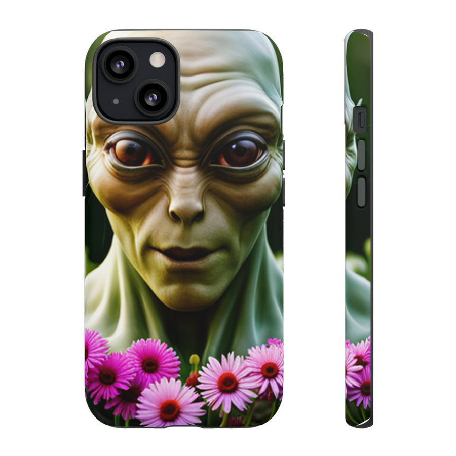 Alien design Phone Case.