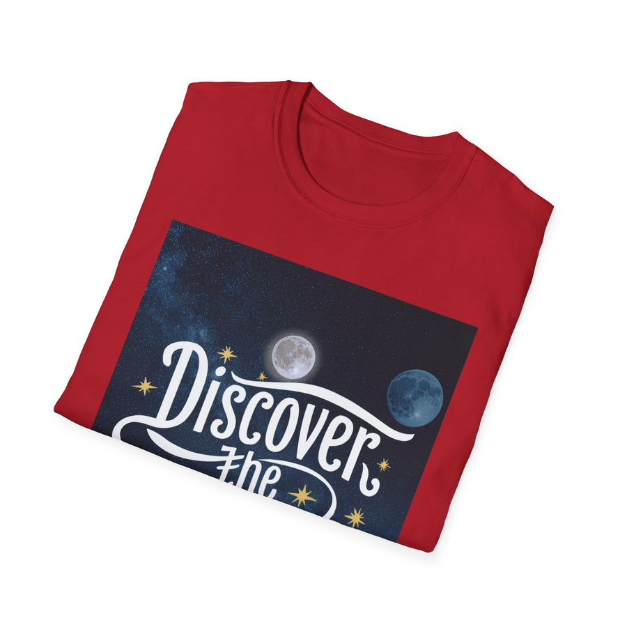 Gildan Discovery The Unknown Unisex Softstyle Chest Print  T-Shirt