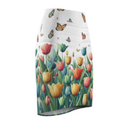 Generic Brand Floral Design Women's Pencil Skirt (AOP)