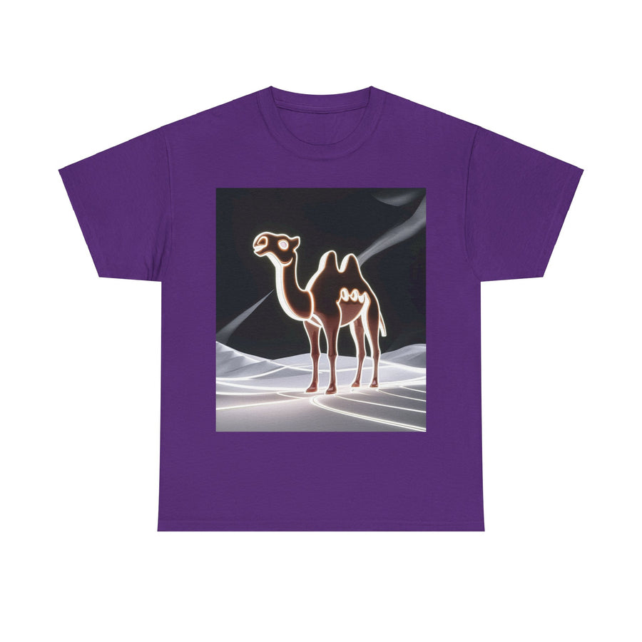 Camel Printed Heavy Cotton Unisex Tee