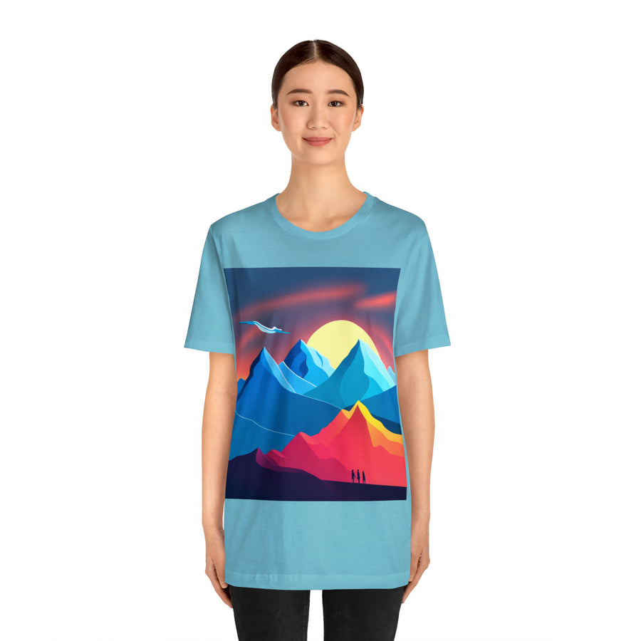 Clothing for Men & Women Graphic Round Neck Short Sleeve Tee Shirt