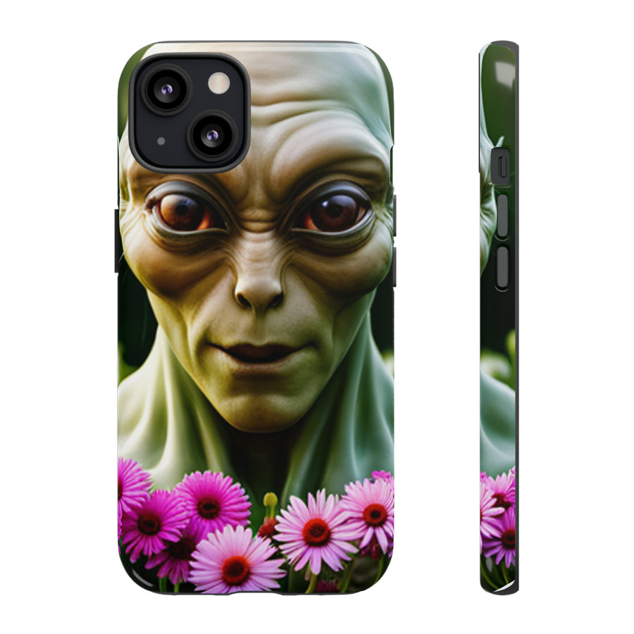 Alien design Phone Case.