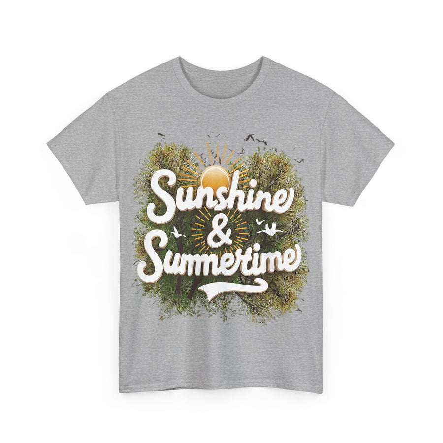 Gildan Summer Time Unisex Heavy Cotton Printed Tee