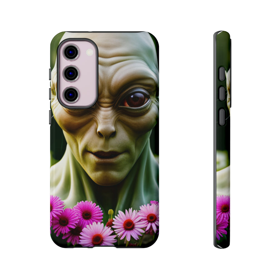 Alien design Phone Case.