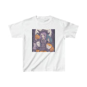 Kids Heavy Cotton™ Tee, Hallowe'en design Tee, Classic Design Tee, Regular Fit Tee, Vintage Tee.