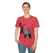 Vibrant Camel Unisex Short Sleeve Softstyle T-Shirt