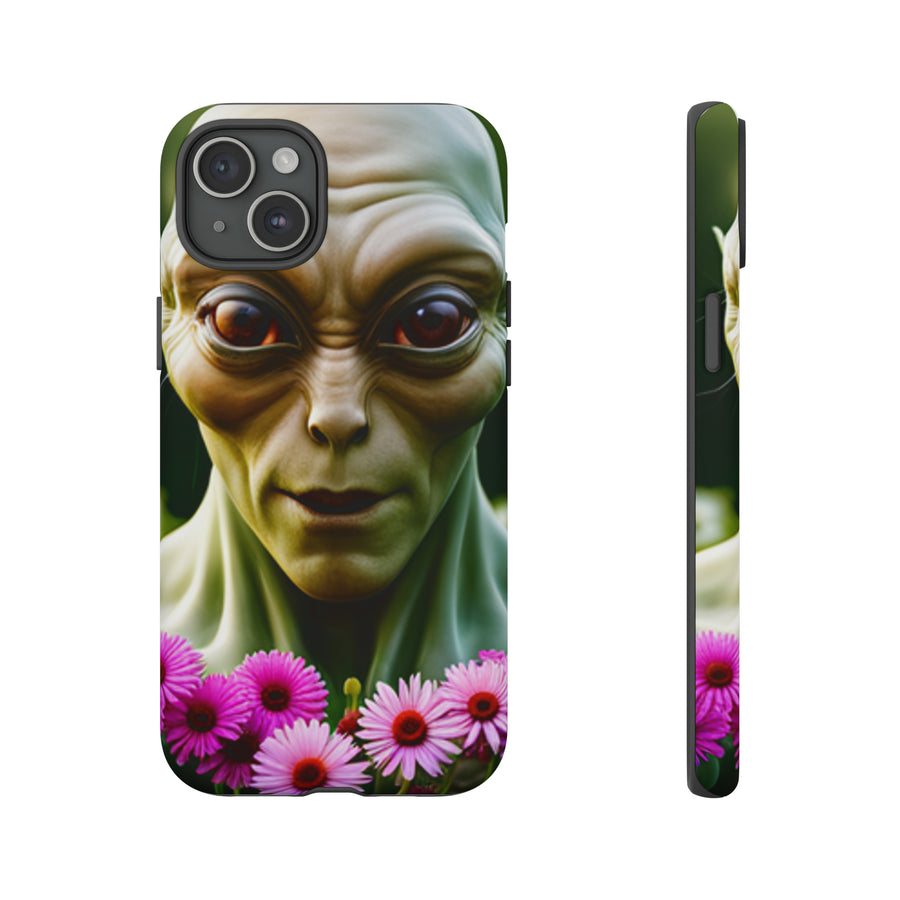 Alien design Phone Case.