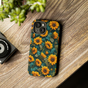 Tough Phone Cases, Floral Design, Apple iPhone, Samsung Galaxy, and Google Pixel devices with premium-quality custom protective phone cases.