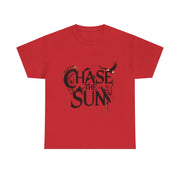 Gildan Chase the Sun Unisex Heavy Printed Short Sleeve Cotton Tee