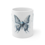 Robot butterfly Printed Mug