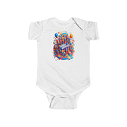 Baby Unisex 100% Combed Ring Spun Cotton Short Sleeve Bodysuits