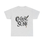 Gildan Chase the Sun Unisex Heavy Printed Short Sleeve Cotton Tee