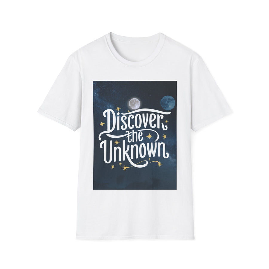 Gildan Discovery The Unknown Unisex Softstyle Chest Print  T-Shirt