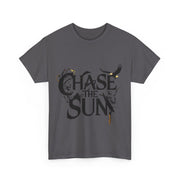 Gildan Chase the Sun Unisex Heavy Printed Short Sleeve Cotton Tee