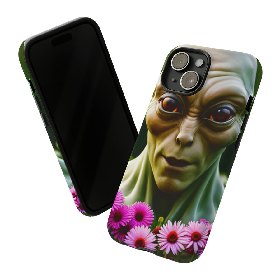 Alien design Phone Case.