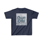 Kids Unisex Ocean Child Heavy Cotton Crew Neck  Printed T-Shirt Gildan