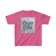 Kids Unisex Ocean Child Heavy Cotton Crew Neck  Printed T-Shirt Gildan