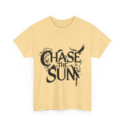 Gildan Chase the Sun Unisex Heavy Printed Short Sleeve Cotton Tee