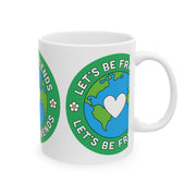 Eco Slogan  Printed Ceramic Mug, (11oz, 15oz)