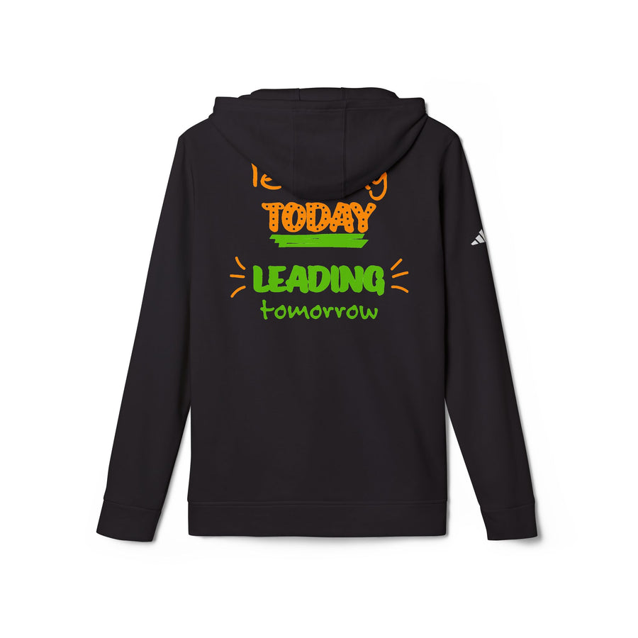 Front & Back Printed Adidas Unisex Fleece Hoodie