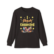 Youth Chest Print  Long Sleeve Holiday Outfit Set