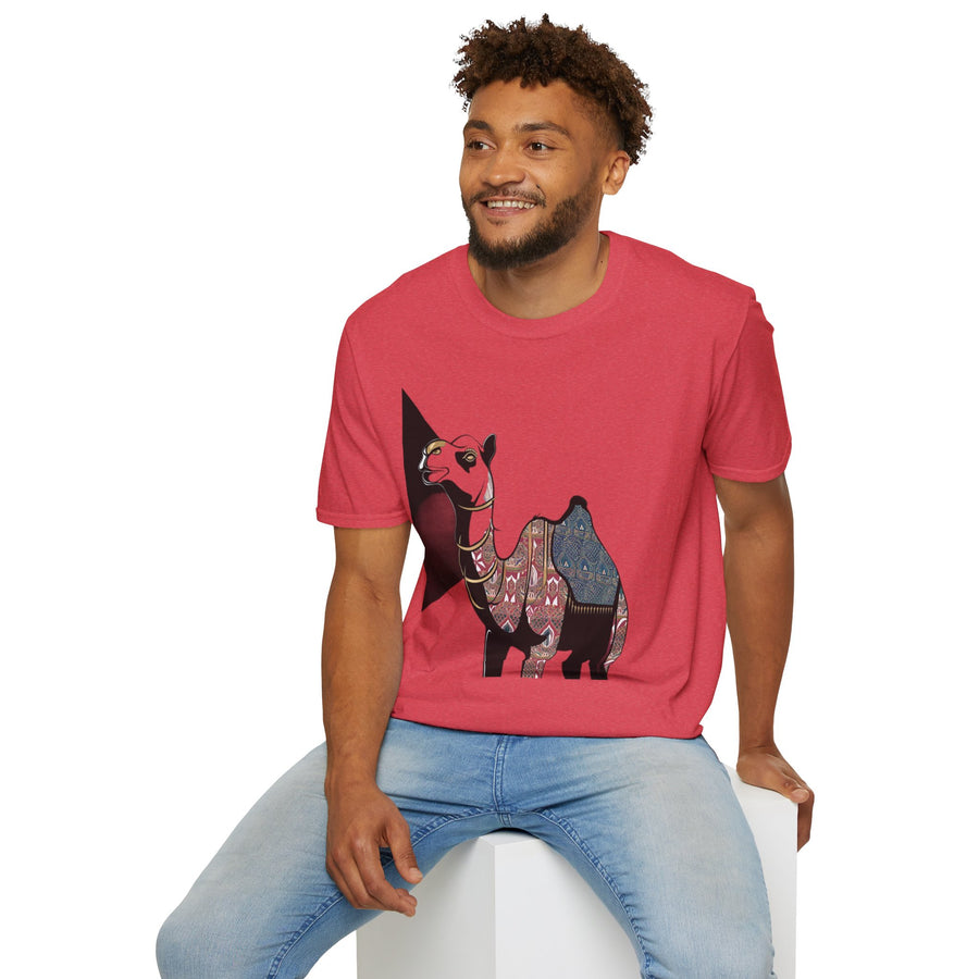 Vibrant Camel Unisex Short Sleeve Softstyle T-Shirt