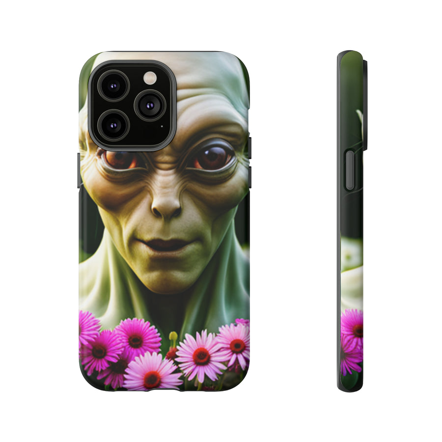 Alien design Phone Case.