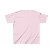 Kids Lets' Flamingle  Heavy Cotton Crew Neck  Printed T-Shirt