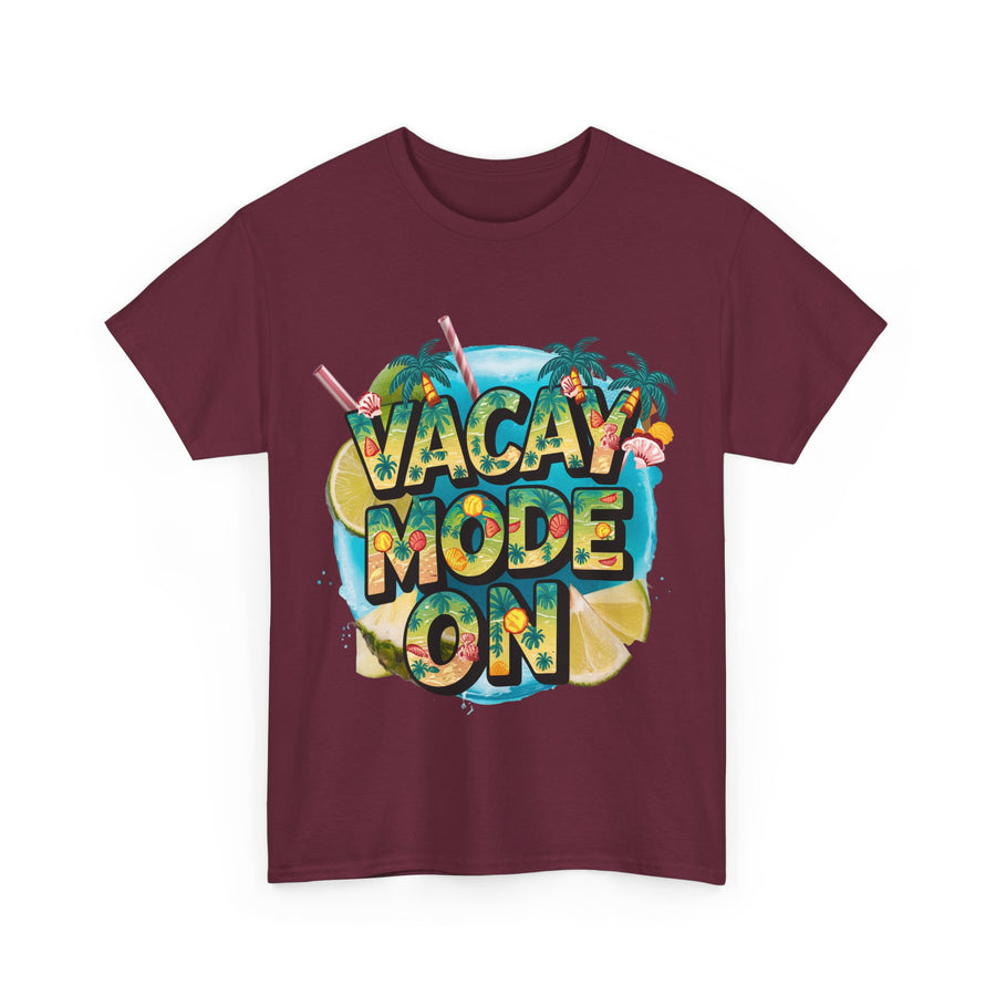 Gildan Vacay Mode Unisex Heavy Cotton Printed Tee