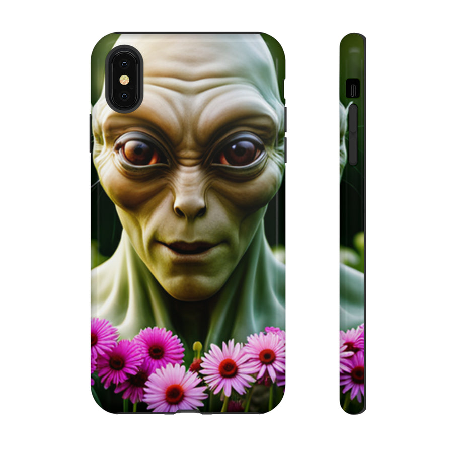 Alien design Phone Case.