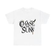 Gildan Chase the Sun Unisex Heavy Printed Short Sleeve Cotton Tee