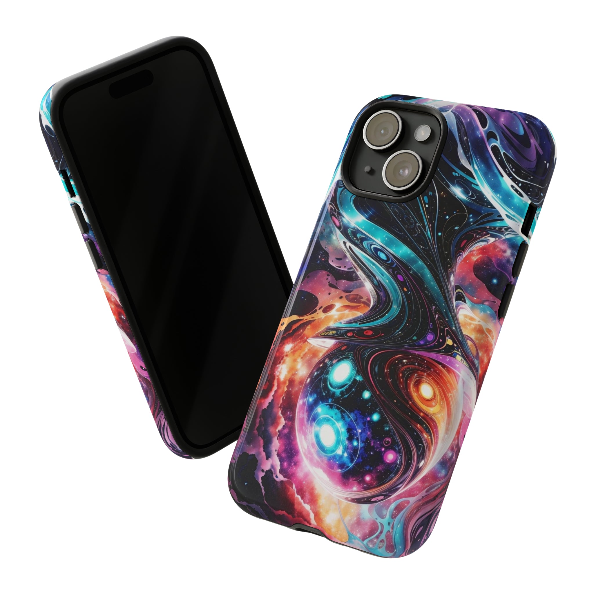 Tough Phone Cases, Colorful Design, Apple iPhone, Samsung Galaxy, and Google Pixel devices with premium-quality custom protective phone cases.