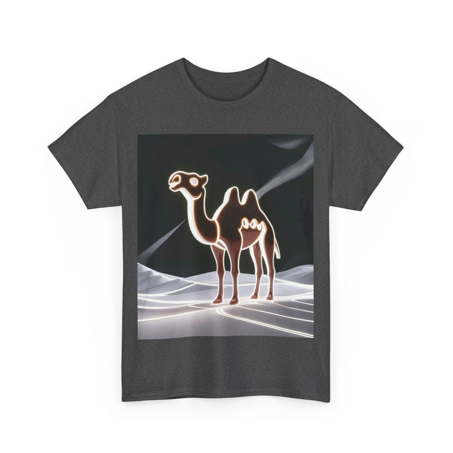 Camel Printed Heavy Cotton Unisex Tee