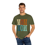 Mom Unisex Garment-Dyed Crew Neck Printed T-shirt