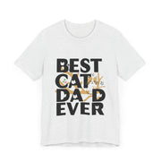 Unisex Jersey Short Sleeve Cat Dad T-Shirt