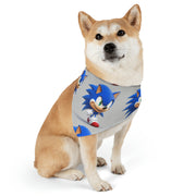 Pet Bandana Collar, smurf design