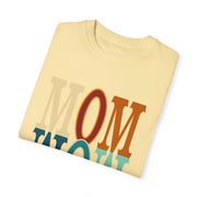 Mom Unisex Garment-Dyed Crew Neck Printed T-shirt