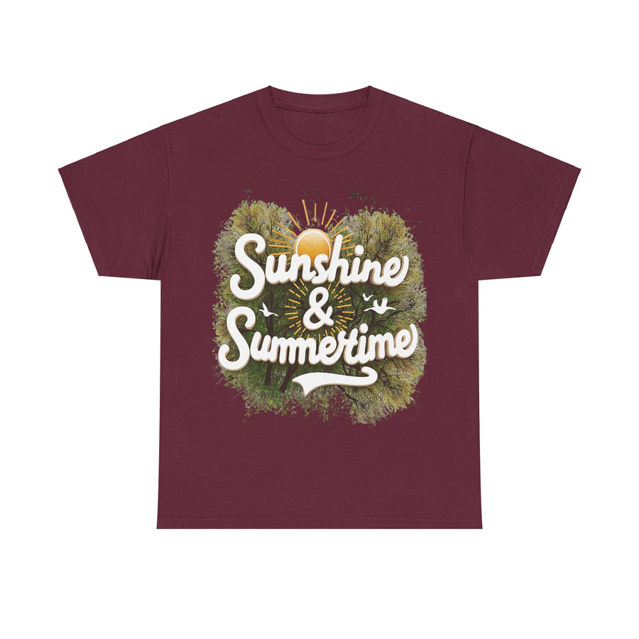 Gildan Summer Time Unisex Heavy Cotton Printed Tee