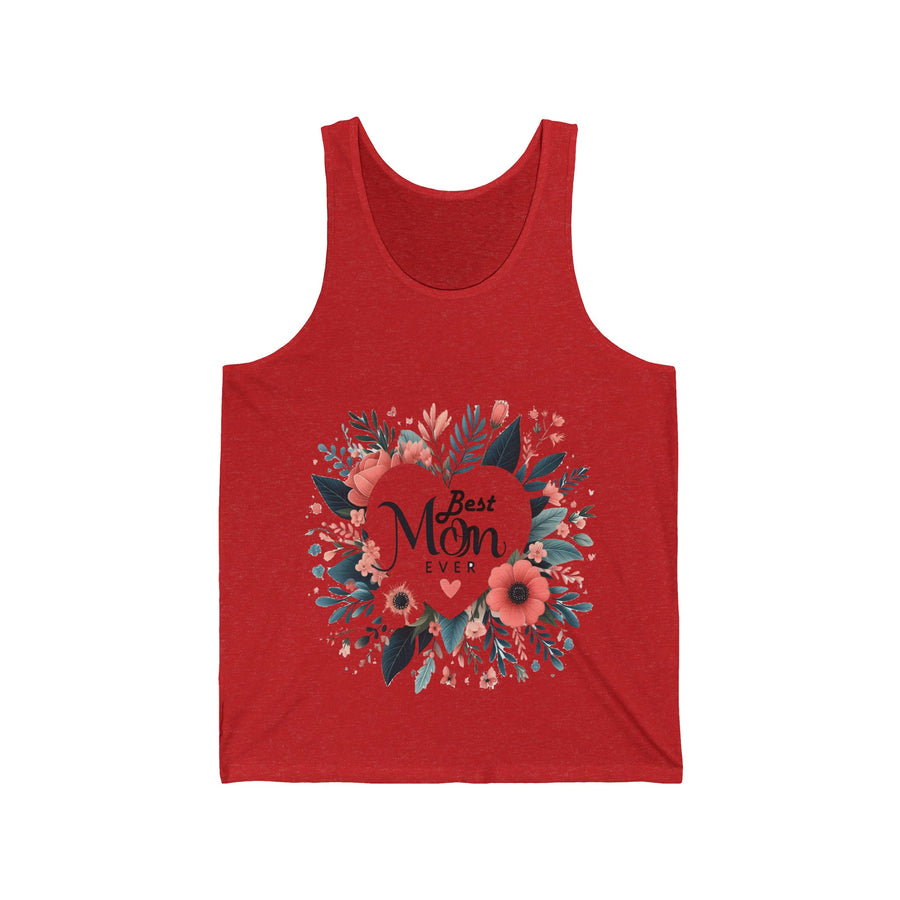 Bella+Canvas 3480 Unisex Jersey Chest Print  Tank Top