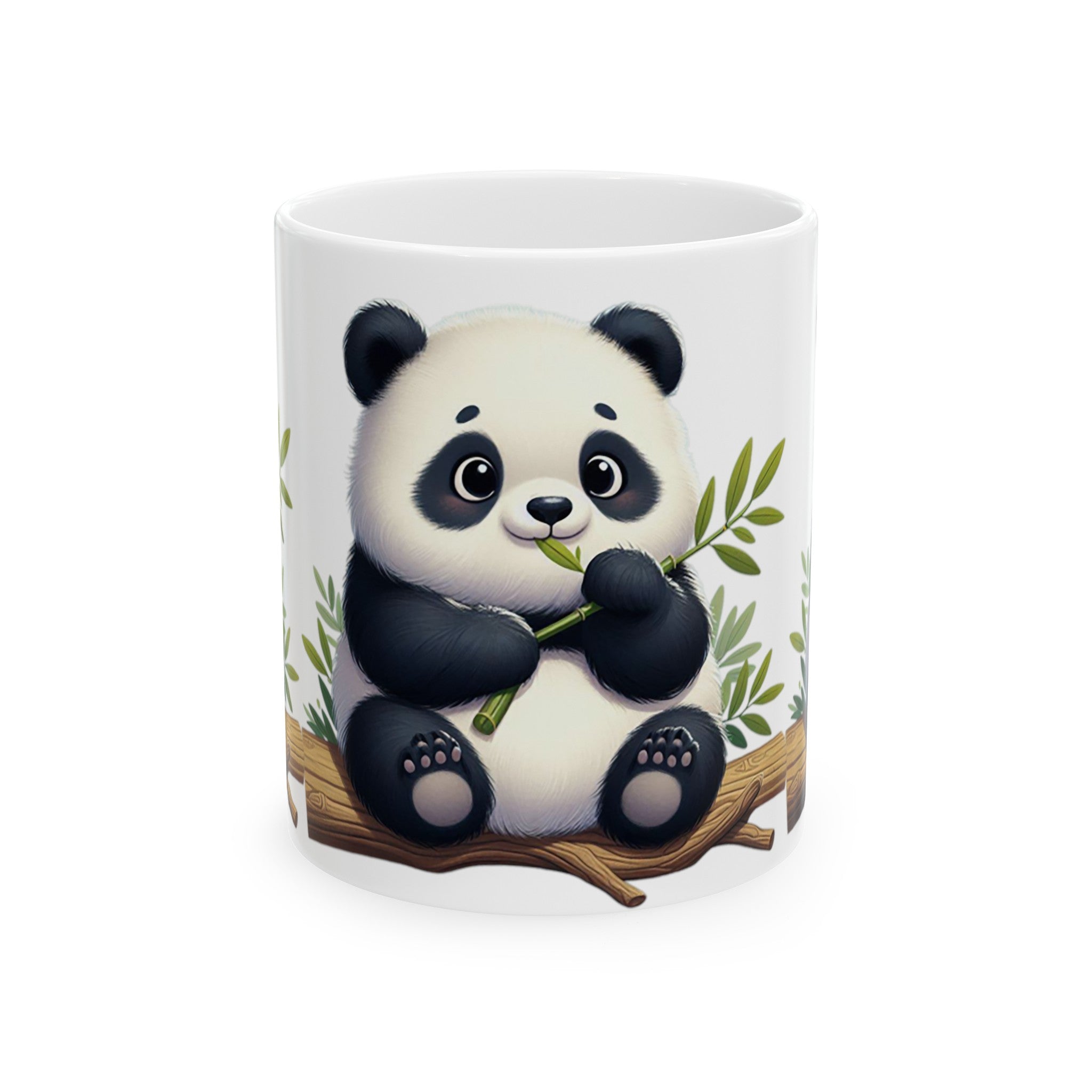 Panda Printed Ceramic Mug, (11oz, 15oz)