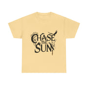 Gildan Chase the Sun Unisex Heavy Printed Short Sleeve Cotton Tee