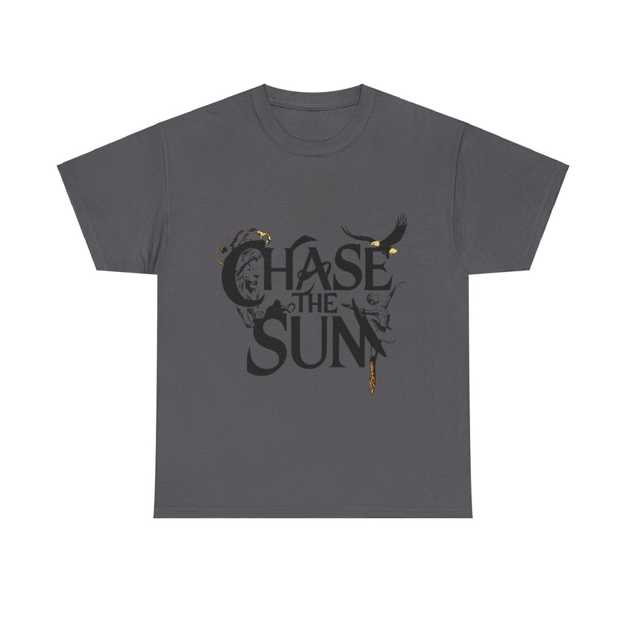 Gildan Chase the Sun Unisex Heavy Printed Short Sleeve Cotton Tee