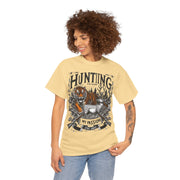 Front and Back Print Unisex Heavy Cotton Tee Shirt