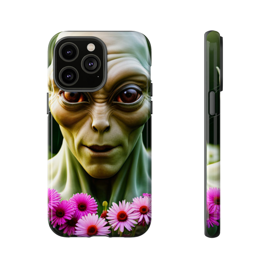 Alien design Phone Case.