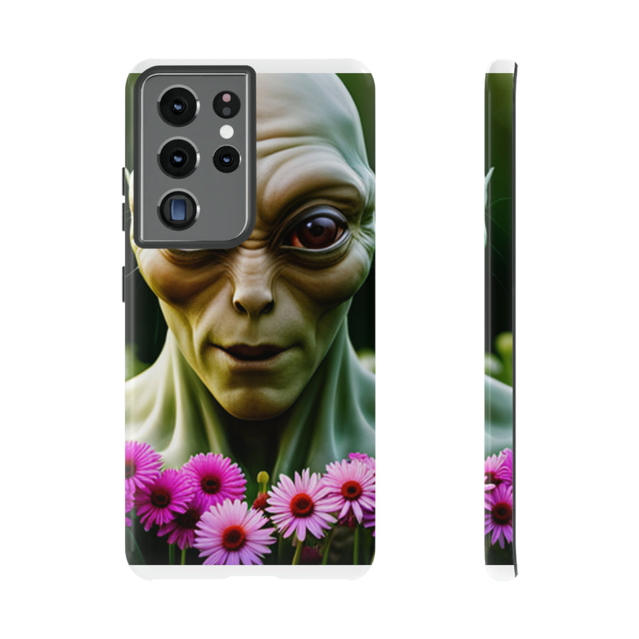 Alien design Phone Case.